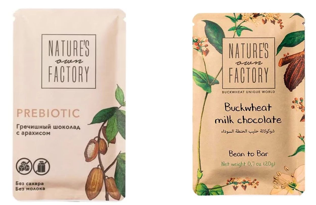 NATURE'S OWN FACTORY Buckwheat Chocolate